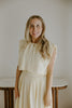 Bubble Top & Midi Skirt Set - Yellow