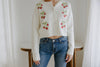 Strawberry Cardigan - Ivory
