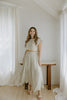 Striped Top & Skirt Set - Olive