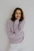 Lightweight Button Up Cardigan - Lavender