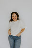 Puff Sleeve Sweatshirt - Cream