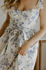 Corset Dress - Lilac/Blue