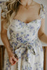 Corset Dress - Lilac/Blue