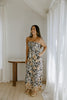 Strapless Printed Pant Suit - Neutral