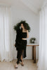 The Elevated Classic Faux Fur Jacket - Black