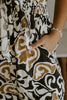 Strapless Printed Pant Suit - Neutral