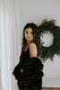 The Elevated Classic Faux Fur Jacket - Black