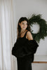 The Elevated Classic Faux Fur Jacket - Black