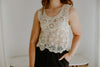 Crochet Vest - Cream