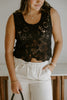Crochet Vest - Black