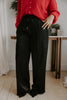 Satin Tux Pant - Black
