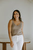 Lightweight Knit Tank - Moon Rock