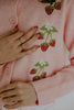 Strawberry Cardigan - Pink