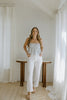 Eyelet Top - Blue