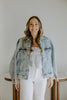Oversized Washed Denim Jacket