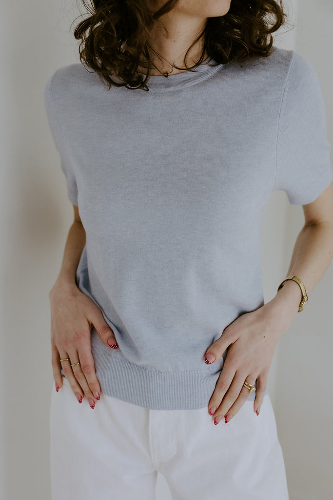 The Foundation Sweater - Sky
