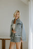 Oversized Washed Denim Jacket