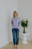 Front Seam Sweater - Lavender