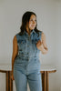 Denim Jumpsuit - Light Blue
