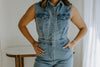 Denim Jumpsuit - Light Blue