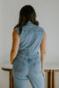 Denim Jumpsuit - Light Blue