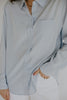 Classic Button Up - Ice Blue