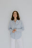 Classic Button Up - Ice Blue