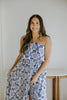 Strapless Printed Belted maxi Dress