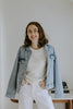 Oversized Washed Denim Jacket