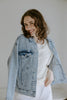 Oversized Washed Denim Jacket