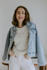 Oversized Washed Denim Jacket