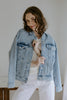 Oversized Washed Denim Jacket