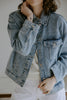 Oversized Washed Denim Jacket