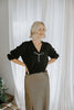 The Holiday Cardigan - Black
