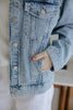 Oversized Washed Denim Jacket