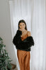 The Elevated Classic Faux Fur Jacket - Black