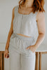 Striped 2 Piece Set - Blue