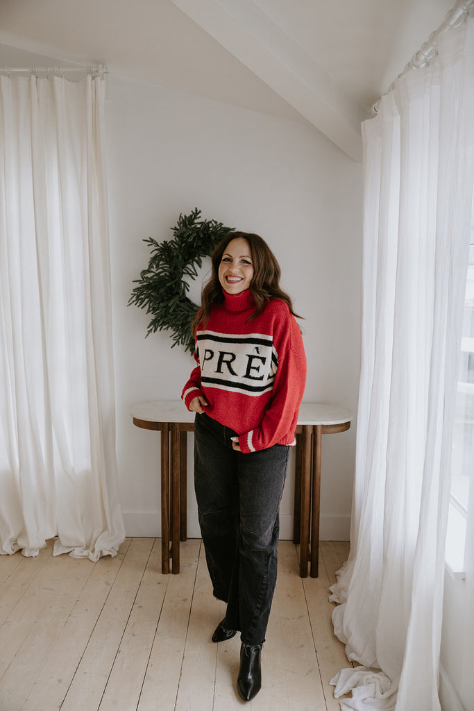 Apres Ski Sweater - Red