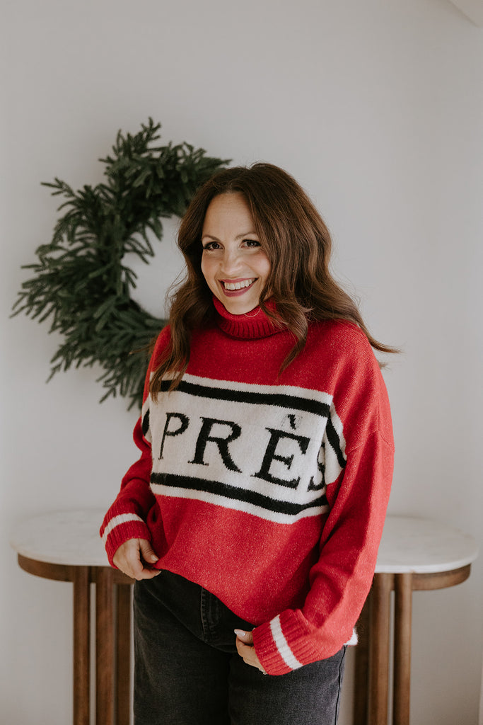 Apres Ski Sweater - Red