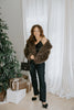 The Elevated Classic Faux Fur Jacket - Brown