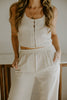 Striped 2 Piece Set - Sand