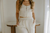 Striped 2 Piece Set - Sand
