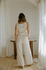 Striped 2 Piece Set - Sand