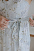 Corset Floral Dress - Blue