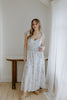 Corset Floral Dress - Blue