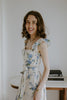 Parisian Bloom - Corset Midi - Blue