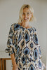 Printed Blouse - Blue