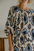 Printed Blouse - Blue