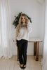 Fair Isle Sweater - Ivory