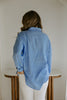Classic Linen Button Up - Blue
